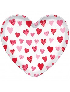 Prato Servir Corações